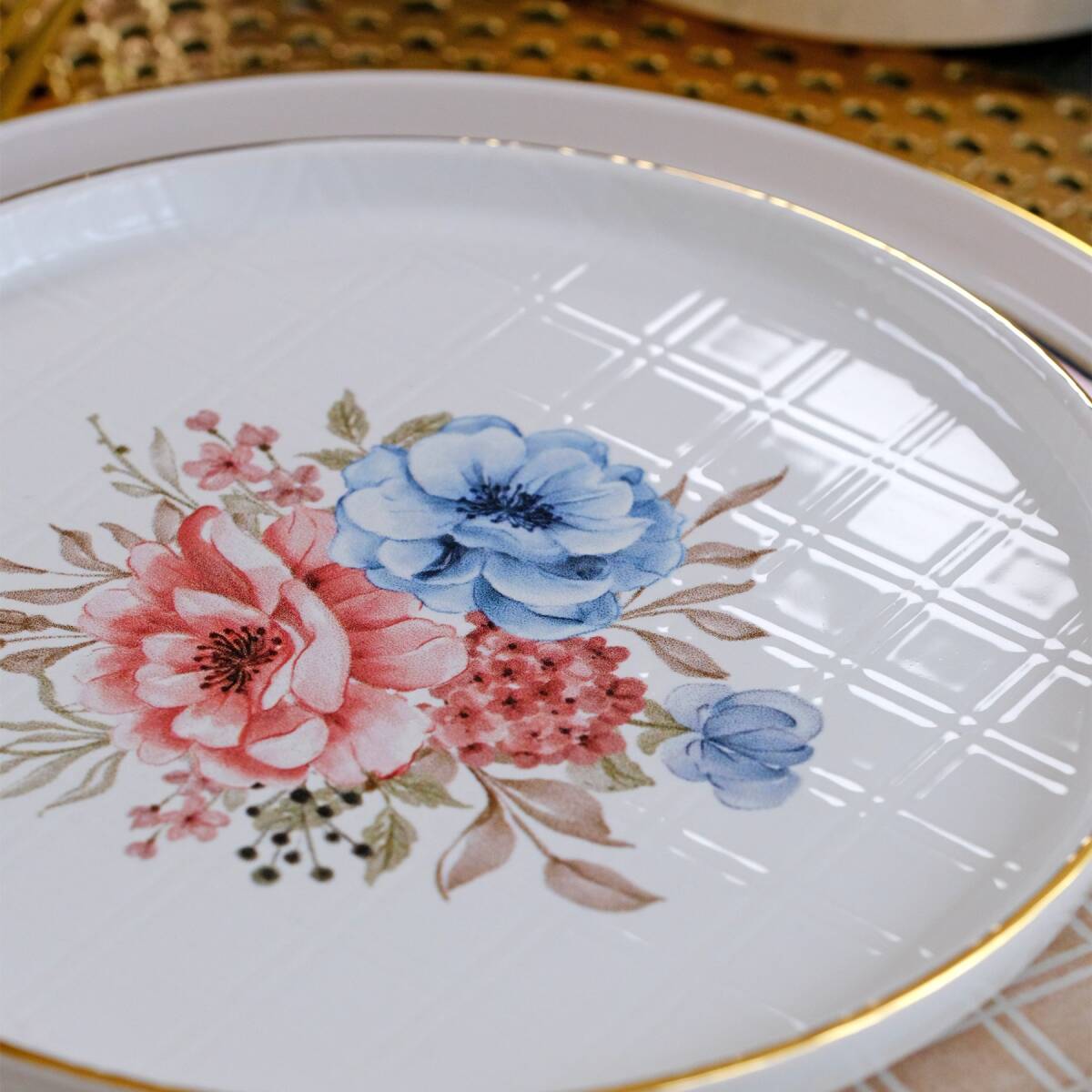 طقم عشا جلوري 30 قطعه تركي