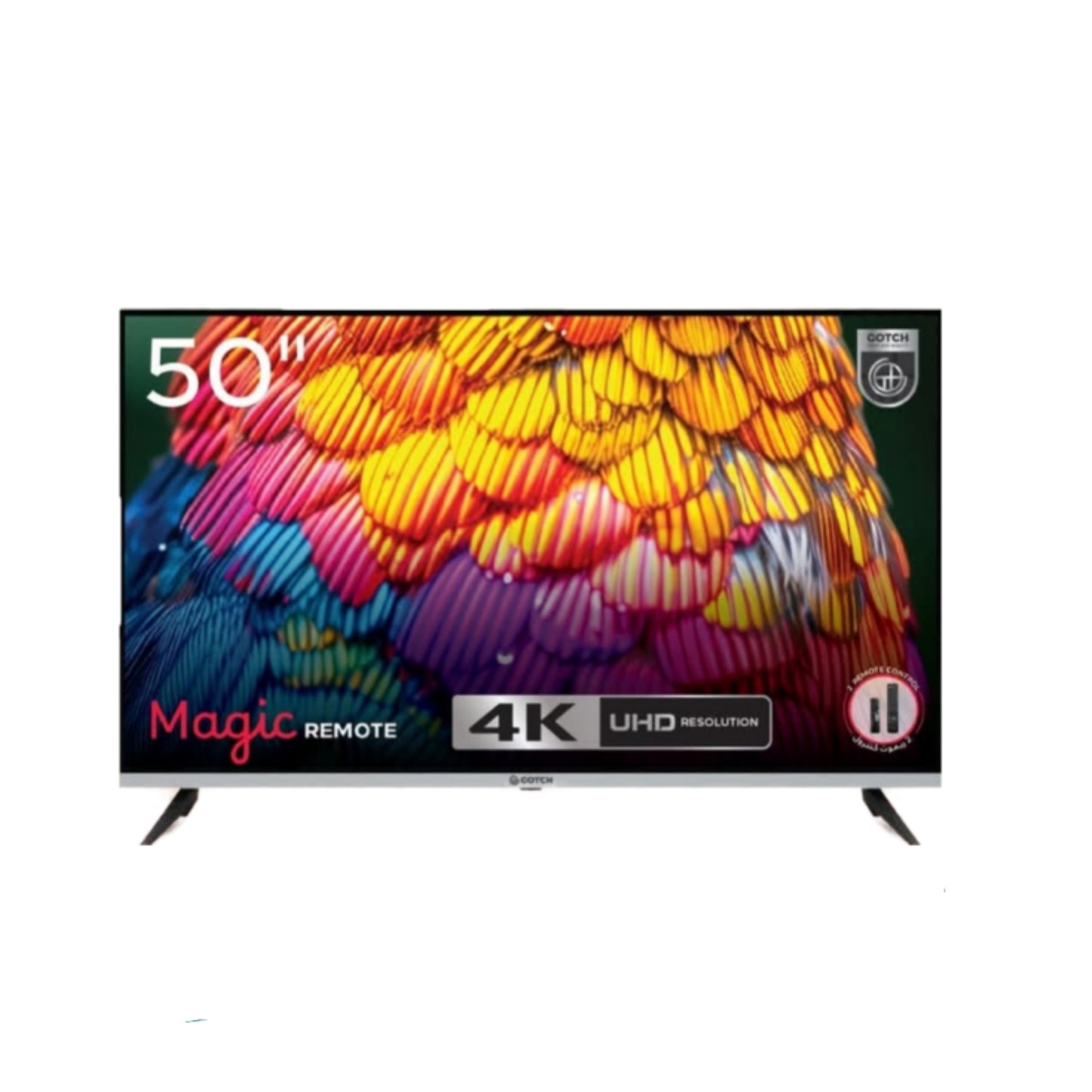 شاشه جوتش ٥٠ بوصه 4k ريموت ماجيك