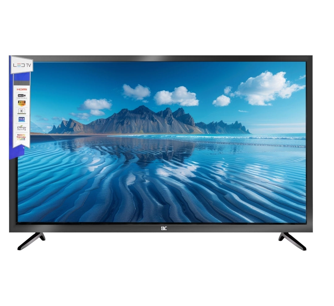 تلفزيون ELC بحجم 32 بوصة بشاشة HD LED, موديل 32N24 - أسود