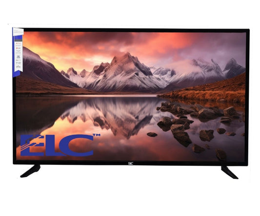 شاشة إي ال سي، 55 بوصة، سمارت، ليد، دقة 4K UHD، رسيفر مدمج، 55S23