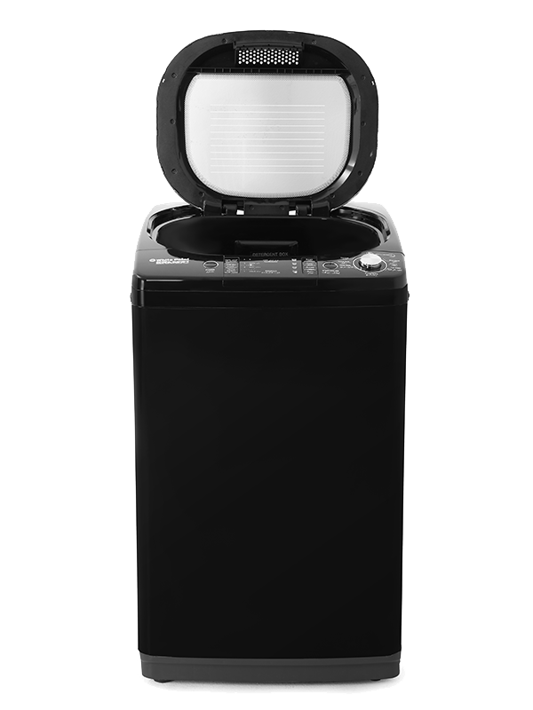 ملابس وايت بوي فوقنت غسالة اتوماتيك 14 كيلو جراندو شاشة ديجيتال حلة دياموند درام – باب زجاجي هيدروليك – جسم صاج مجلفن ضد الصدأأسود WPTL14DGBCM