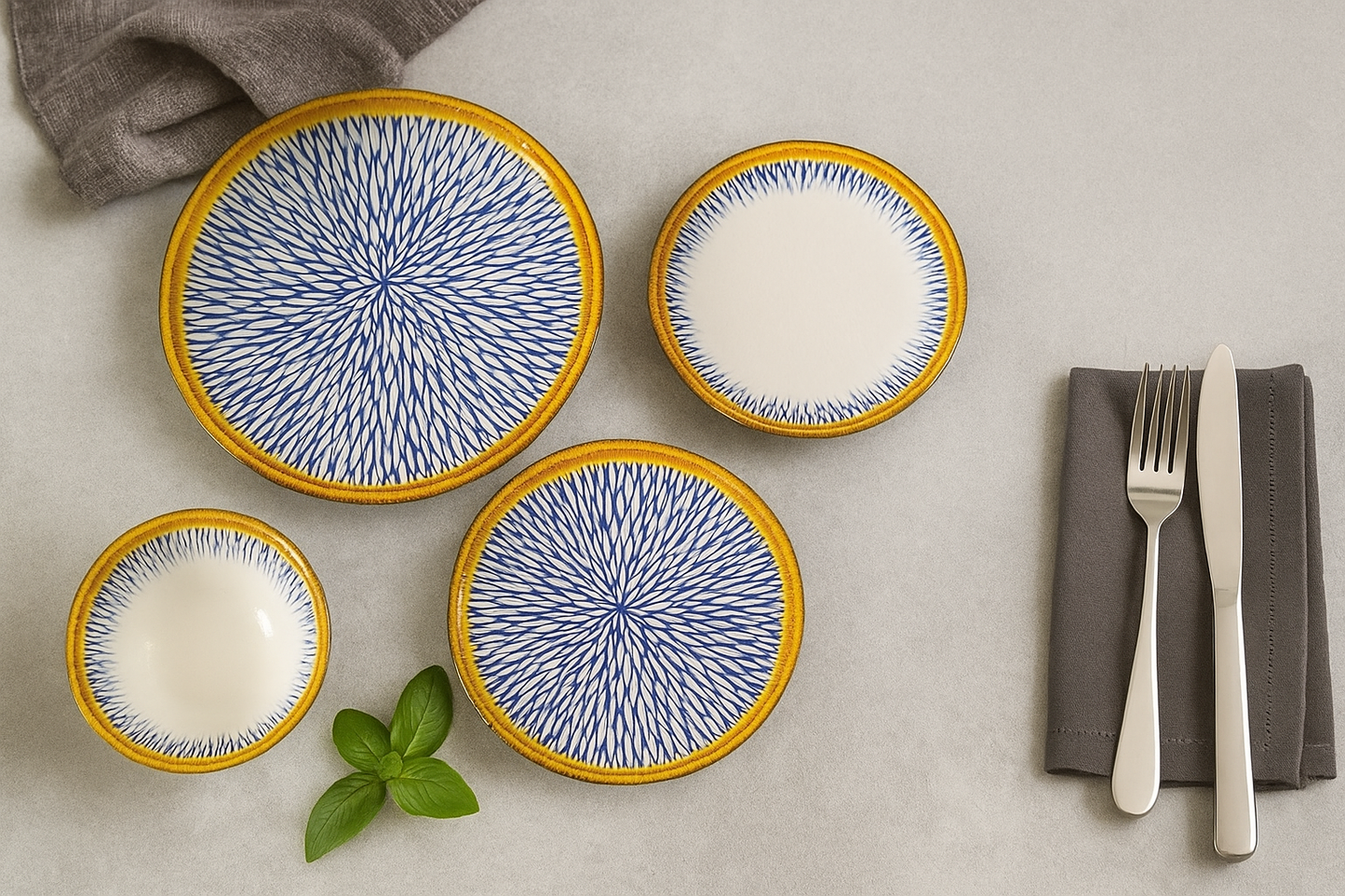 طقم عشا تركي 24 قطعه يكفي 6 افراد