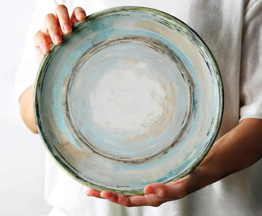 طقم عشا ٢٤ قطعه تركي يكفي ٦ اشخاص