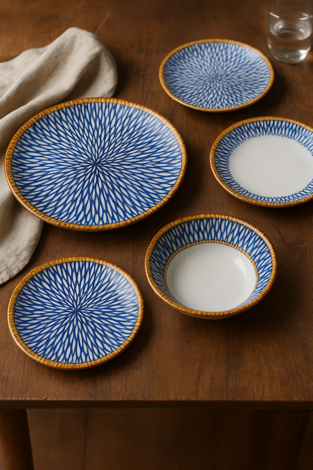 طقم عشا تركي 24 قطعه يكفي 6 افراد