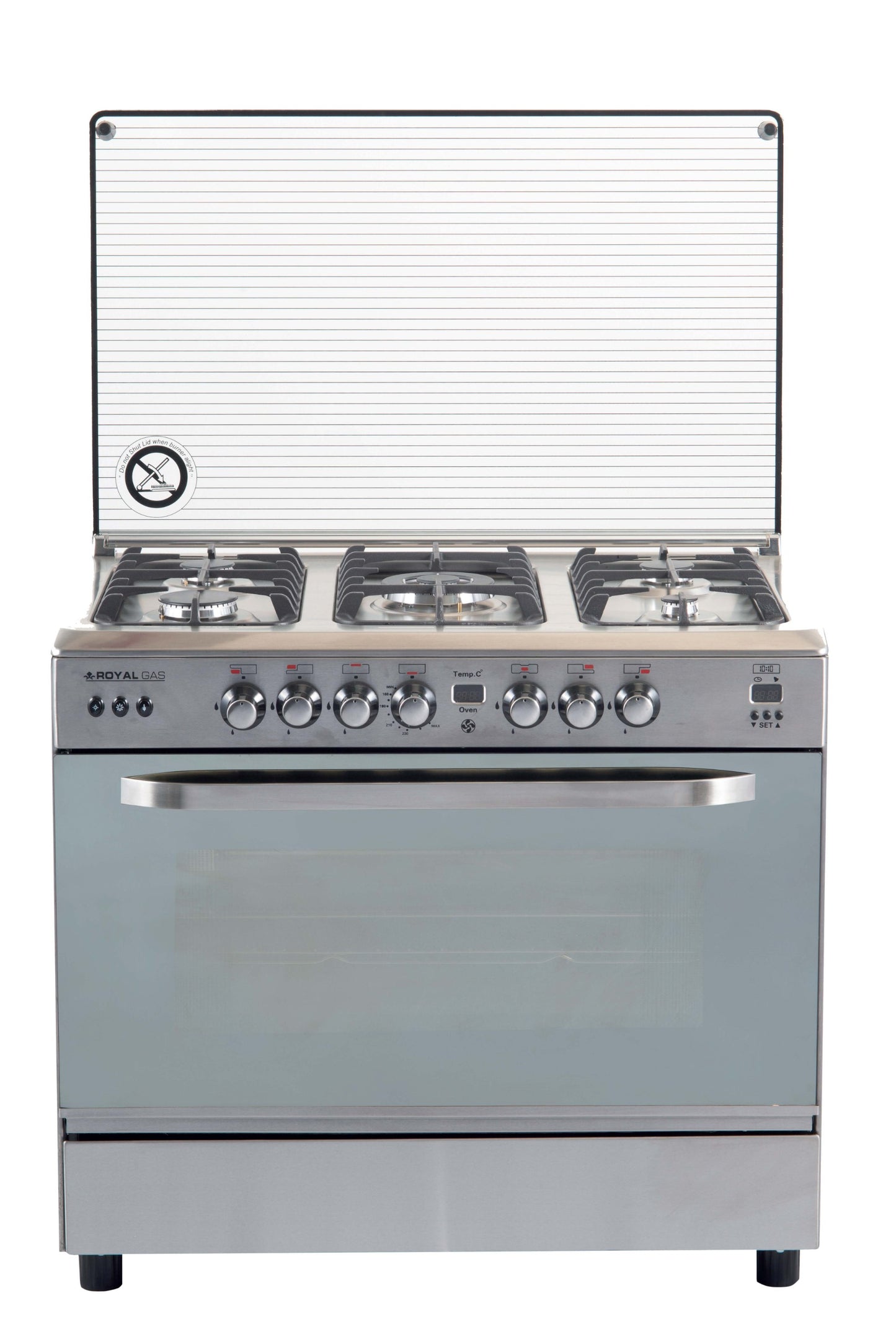 بوتاجاز رويال ماستر شيف سينسور  ديجيتال 5 شعلات 60*90 سم